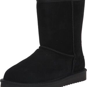 Women's Koola Short Fashion Boot Suede Leather Calf High Wide Size 5